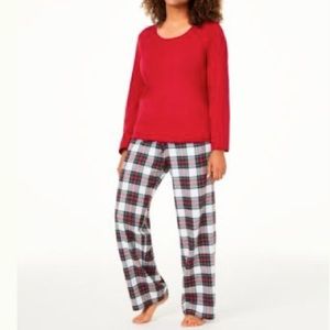 Family Christmas Holiday Stewart Plaid Mix Pajamas - Women’s
